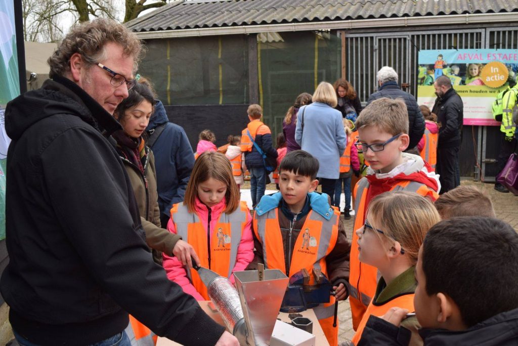 Mike Hoose van het Kinderwijkteam.